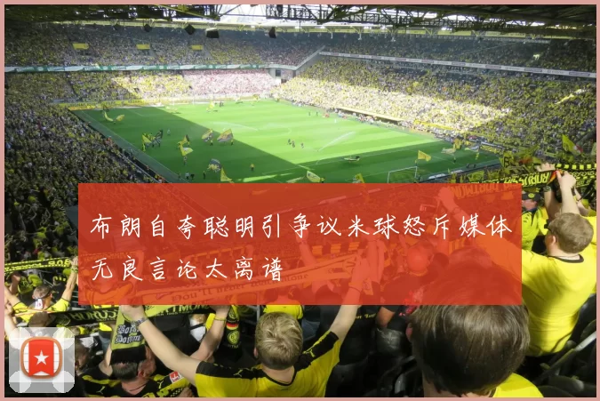 布朗自夸聪明引争议米球怒斥媒体无良言论太离谱